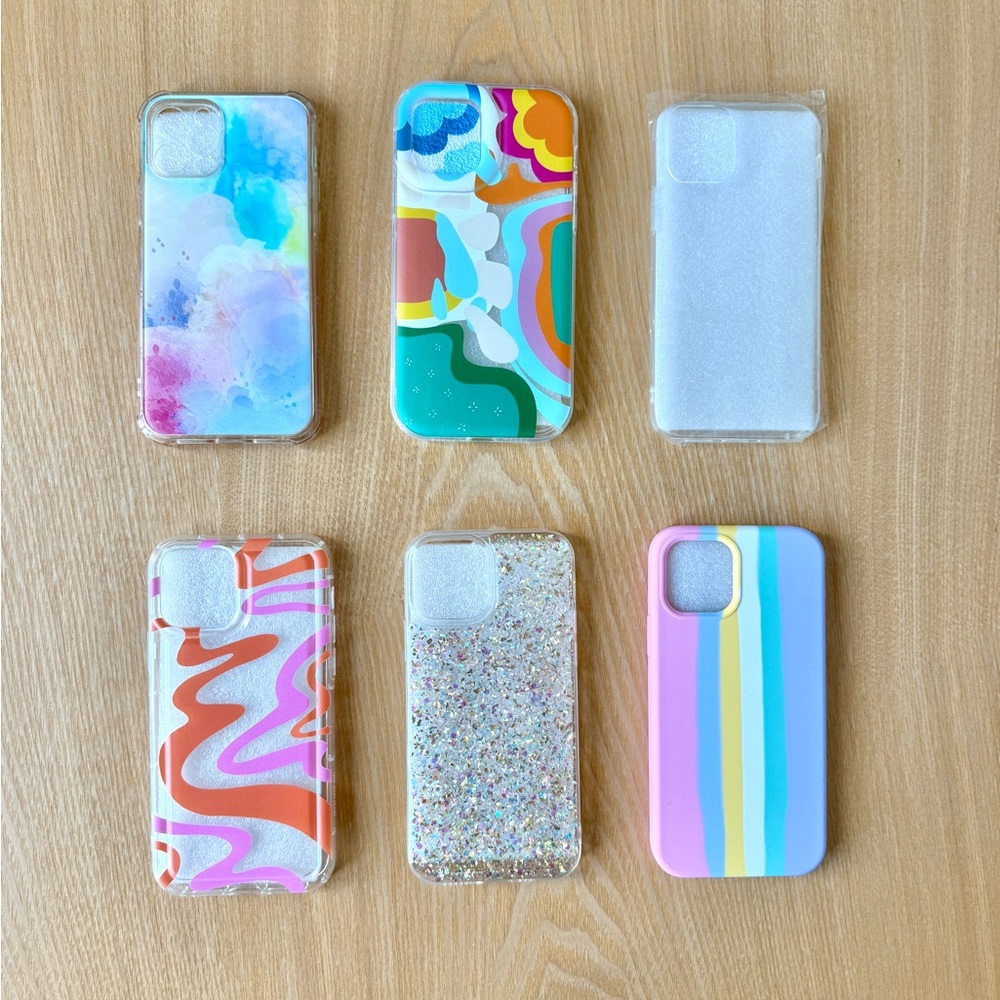 Colorful iPhone 12 and 12 pro Cases Collection